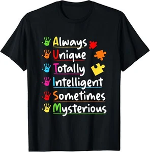 Always Unique Autism Awareness Totally Intelligent Kids T-Shirt Hoodie - Picture 1 of 19