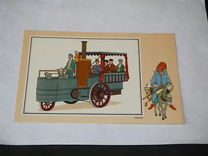 HERGE CHROMOS TINTIN VOIR ET SAVOIR AUTOMOBILE ORIGINE A 1900 T1 SÉRIE 5 N°23 - Foto 1 di 1