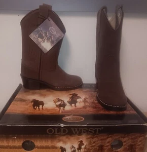 Old West 1151 Leather Western Boot - Picture 1 of 2