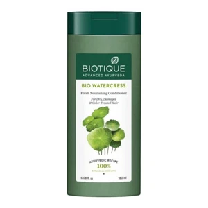 Biotique Bio Watercress Fresh Nourishing Conditioner, 180 ml - Picture 1 of 4