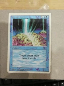 Braingeyser - Revised - MTG Magic the Gathering MP - Imagen 1 de 2