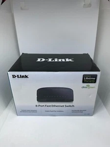 D-Link DES (DES-1008E) 8-Ports External Switch New - Picture 1 of 3