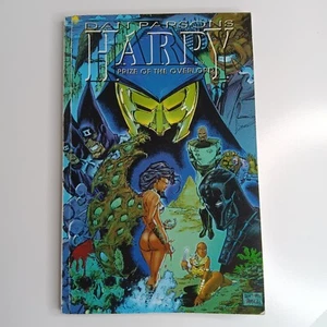 Dan Parsons Harpy Prize Of The Overlord Trade Paperback 1998 Postcard Comic Book - Imagen 1 de 11