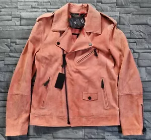 PHILIPP PLEIN HERREN BIKER LAMMLEDERJACKE / L / NEU / - Bild 1 von 8