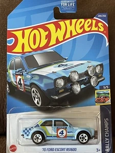 Hot Wheels Rally Champs ‘70 Ford Escort RS1600 - Picture 1 of 12