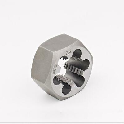 KLOT Carbon Steel Metric Thread Hex Die Nut M10-M42 Hexagon Rethreading Tool • 51.47£