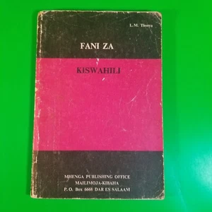 FANI ZA KISWAHILI (Semantics) [Swahili Book] Lucius M. Thonya First Edition 1984 - Bild 1 von 9