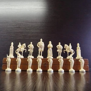 Juego de ajedrez soviético 1971 Kievan Rus, con tablero de ajedrez de madera de 16 pulgadas - Imagen 1 de 12
