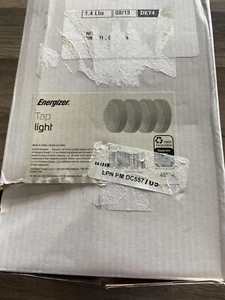 Energizer LED Tap Light, 4 Pack, Push Light, Battery Operated, Touch Light/r - Picture 1 of 2