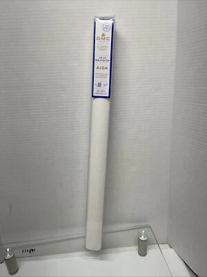 14 Count Gold Standard Aida Cloth, 20" x 24", White - Image 1 of 4