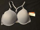 A23 Gilligan & O'malley 32D Bra Misty Blue Lightly Lined Padded Underwire New