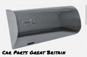 Tapa de cerradura de llave de manija de puerta LH genuina gris Corris Land Rover Discovery 5 - Imagen 1 de 3