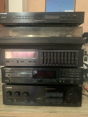 stereo vintage PIONEER nero  - Immagine 1 di 4