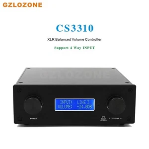 Zerozone Fernbedienung XLR Balance Vorverstärker CS3310 symmetrischer Lautstärkeregler - Bild 1 von 10