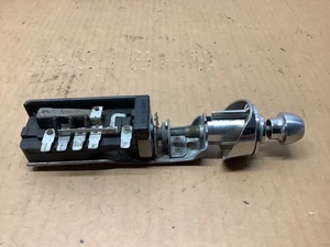 1958 CADILLAC HEADLIGHT SWITCH NICE CHROME KNOB & BEZEL TESTED WORKING - Picture 1 of 6