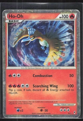 Ho-Oh (brillante) brillante holograma raro Call of Legends SL5 HP Foto 1 de 2