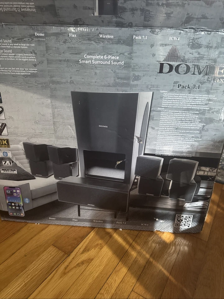 Focal Dome Flax 5.1 Smart Surround Sound Speaker System - Image 1 of 4