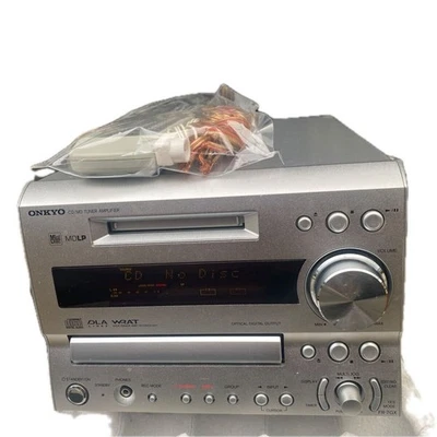 ONKYO FR-7GX CD MD MDLP Mini Stereo Component System Tested Working w/Remote - Image 1 of 2