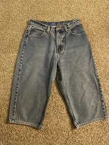 Natural Reflections Size 6A Light Wash Denim Capris - Picture 1 of 9