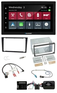 Blaupunkt 2DIN Lenkrad USB Bluetooth DAB Autoradio für Opel Corsa C Tigra Vectra - Bild 1 von 14