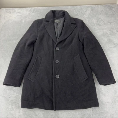 Mackage Men's Size Medium/38 EU Black Wool & Cashmere Blend Dillon Coat Winter - Image 1 of 4