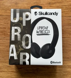 Skullcandy Uproar Bluetooth Wireless Kopfhörer mit Mikrofon Schwarz -- Neu Versiegelt - Bild 1 von 7