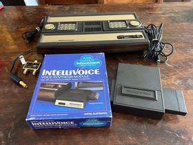 1979 Mattel Intellivision Model 2609 With Intellivoice Tested And Working