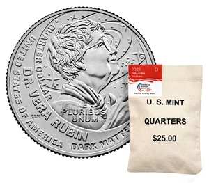 2025 Dr. Vera Rubin Quarter Coin- Uncirculated Condition- D Mint - Picture 1 of 3