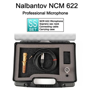 Soprano Saxophone Microphone Nalbantov NCM 622 SS set: Pickup System Cable Neck - Picture 1 of 11