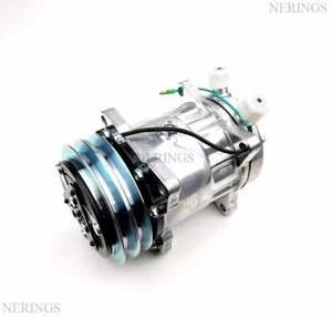 AC compressor VOLVO F10 F 10/260 SD7H15-7808 Sanden-CN (1982-1985) - Picture 1 of 7