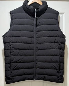 New Calvin Klein Women’s Full Zip Quilted Puffer Vest. Sz. Large $88 Matte Black - Picture 1 of 7