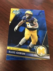 Bowman University 2023 edición cromo zafiro - Blake Corum #182 (RC) - Imagen 1 de 2