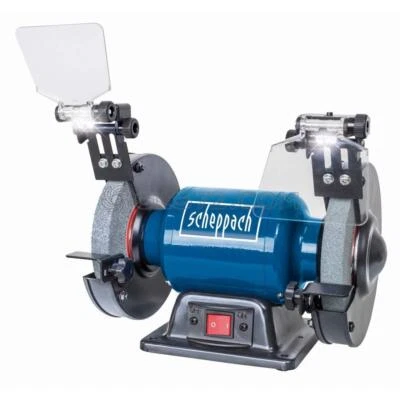 DOPPELSCHLEIFER SCHLEIFBOCK TISCHLEIFMASCHINE ø150mm 400 W 230V SCHEPPACH - Bild 1 von 4