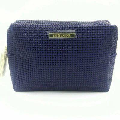 ESTÉE LAUDER Estee Lauder Blue Makeup Cosmetic Bag