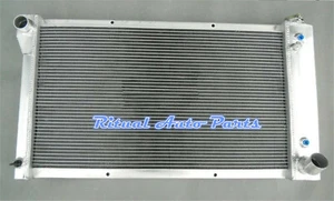 Radiador de aluminio de 3 filas para camionetas Chevy serie C/K 1967-1972 V8 69 70 71 - Imagen 1 de 3