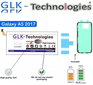 GLK für Samsung Galaxy A5 2017 SM-A520F Ersatz Akku Batterie Akku / NEU Ohne Set - Bild 1 von 3