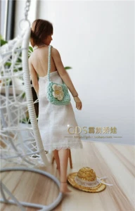 Bolso mensajero de punto verde 1:6 modelo para figura de 12" hembra PH TBL JO juguetes corporales - Imagen 1 de 6
