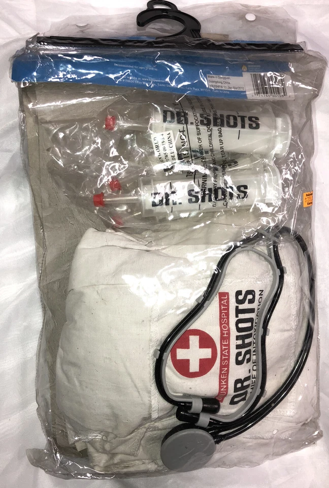 Disfraz de Dr Shots para adulto Foto 1 de 4