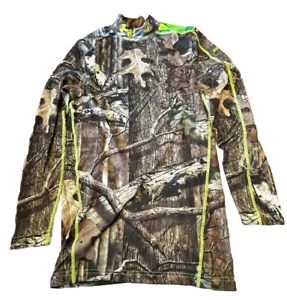 Under Armour Men's Compression ColdGear Mossy Oak Size Medium - Picture 1 of 4