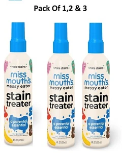 Miss Mouth's Messy Eater Stain Treater Spray 4oz Stain Remover Newborn Baby - Picture 1 of 11