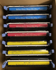 7X Hp 645A Virgin Empty Oem Toner Cartridges (3) C9732a (2) C9733a (2) C9731a