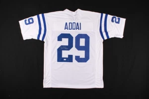 Joseph Addai Signed Indianapolis Colts Jersey (JSA Holo) Super Bowl XLI Champ RB - Picture 1 of 4