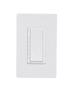 CLW-DIMUEX-P-W-T Cameo® In-Wall Universal Phase Dimmer, 120 VAC, White Textured - Picture 1 of 4