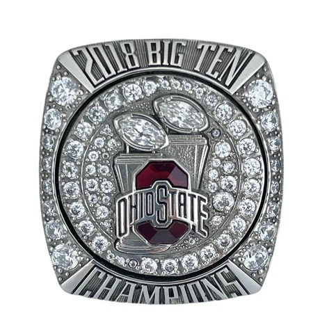 HUGE 🏈2018 Ohio State Buckeyes Big-10 Champions Football Championship NCAA Ring Cover