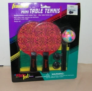Franklin Tischtennis Set Paddel Netz Ball Tischtennis Spiel Mini NEU & VERSIEGELT - Bild 1 von 3