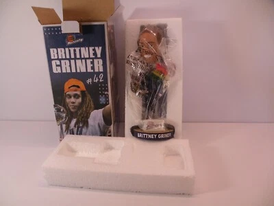 Phoenix Mercury Brittney Griner #42 Rainbow Flag Be Heard Bobblehead C - Image 1 of 3