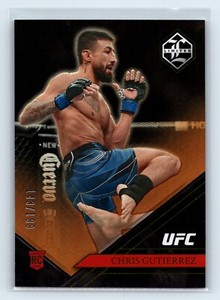 2023 UFC Chronicles Limited Chris Gutierrez  /199 Red Parallel #205 Rookie RC