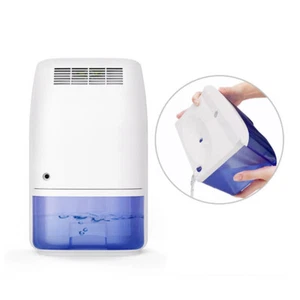 Portable Electric Mini Air Dehumidifier Desiccant Humidity Absorber 700ML - Picture 1 of 12