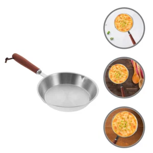 Non-stick Frying Pan Kitchen Skillet Stainless Steel Pan Multi-use Frying Pan - Picture 1 of 12