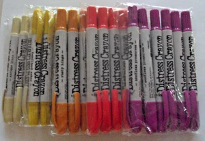 Tim Holtz Distress Buntstifte, 5 Buntstifte in verschiedenen Farben #4 - NEU - Bild 1 von 1